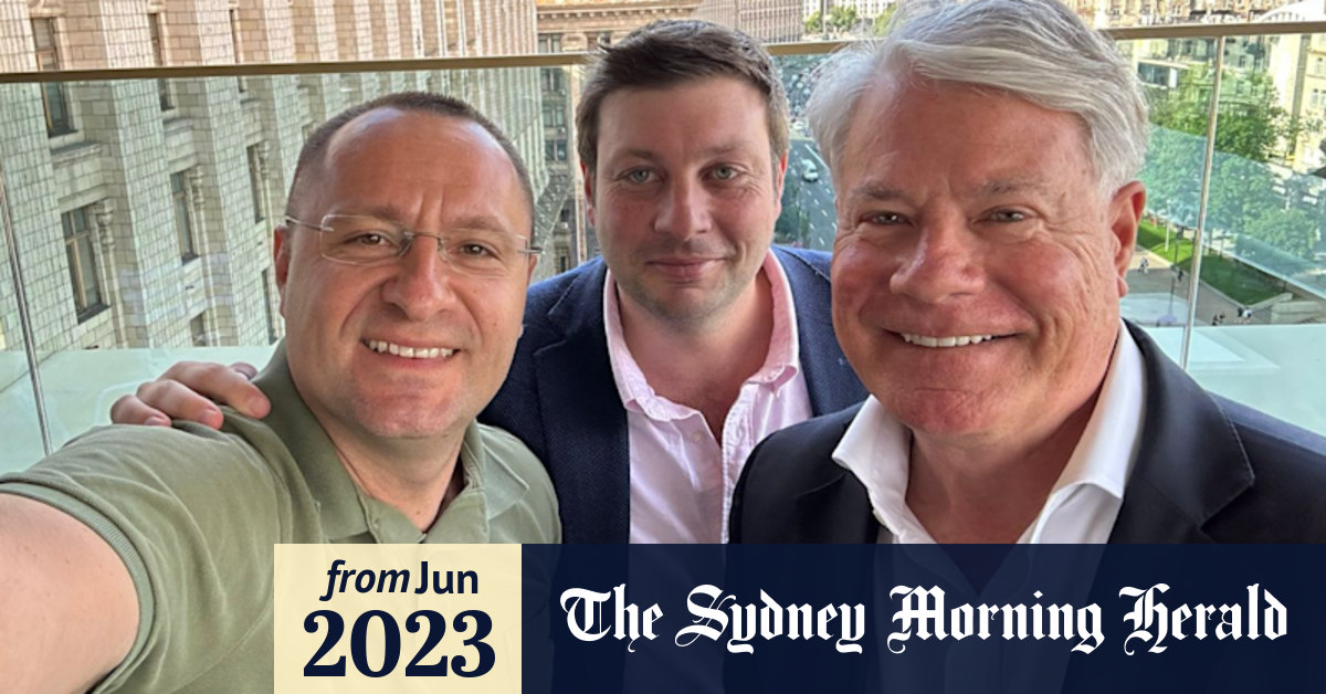 RussiaUkraine war Tim Smith travels to Kyiv, slams ongoing Australian